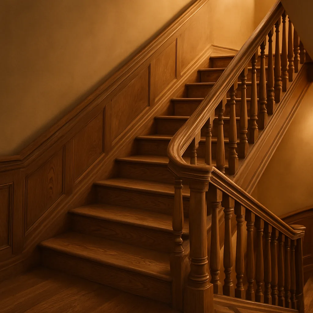Escalier en bois
