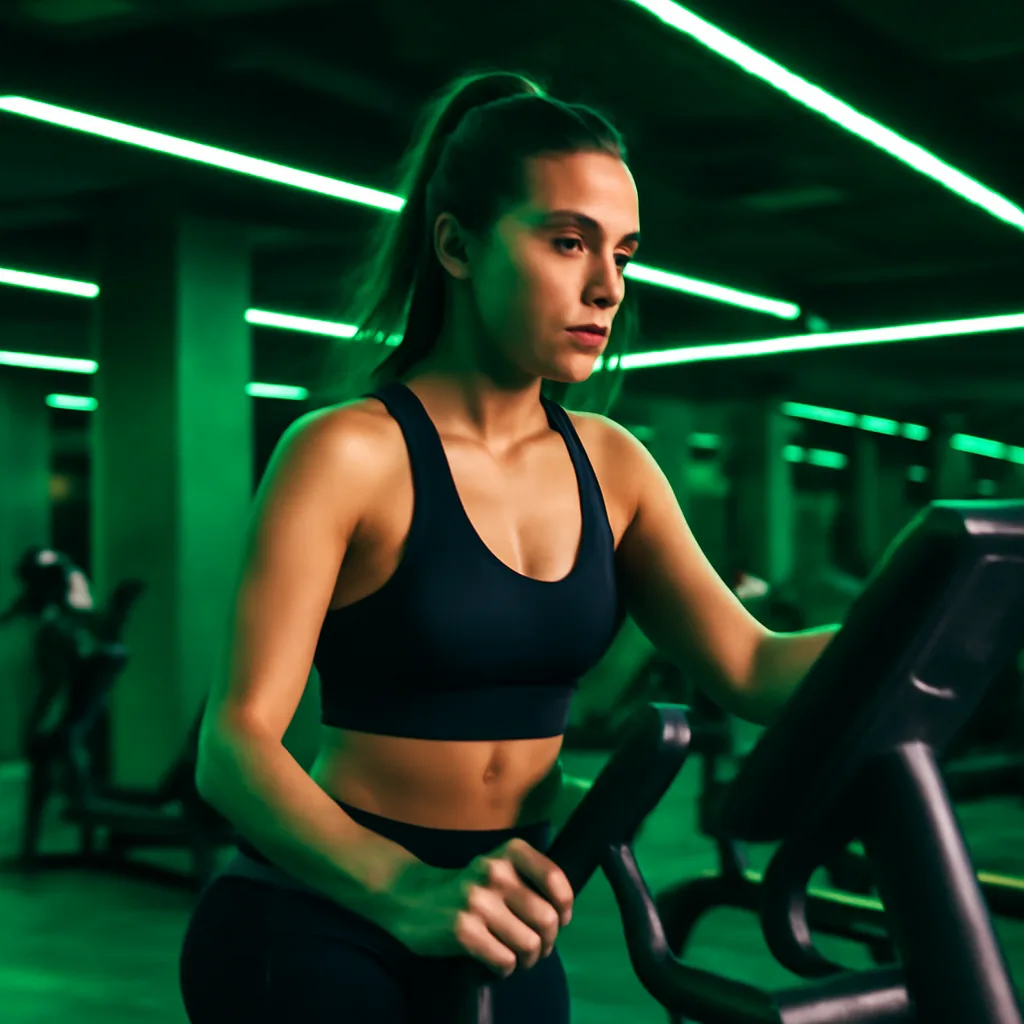 Cardio sur vélo elliptique