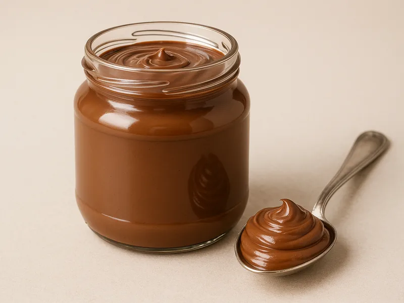 Chocolate hazelnut spread for pastry filling