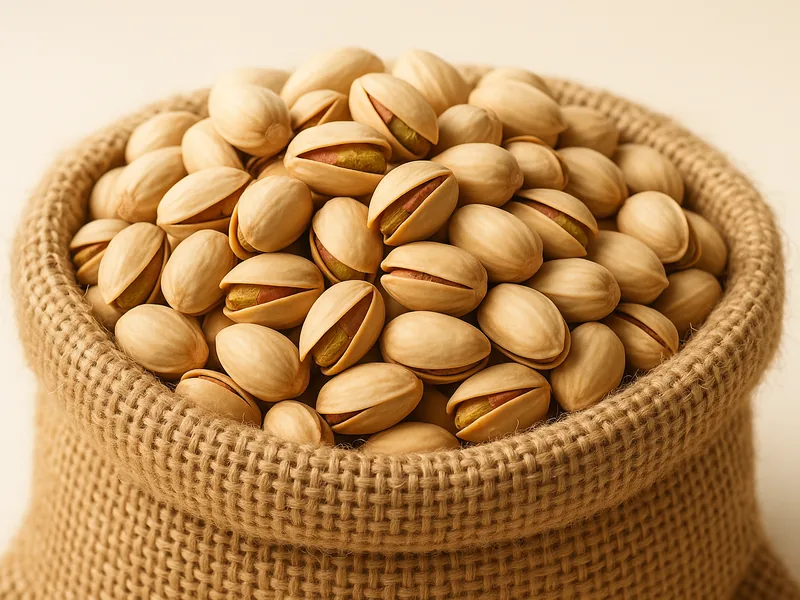 Fresh pistachios in bulk